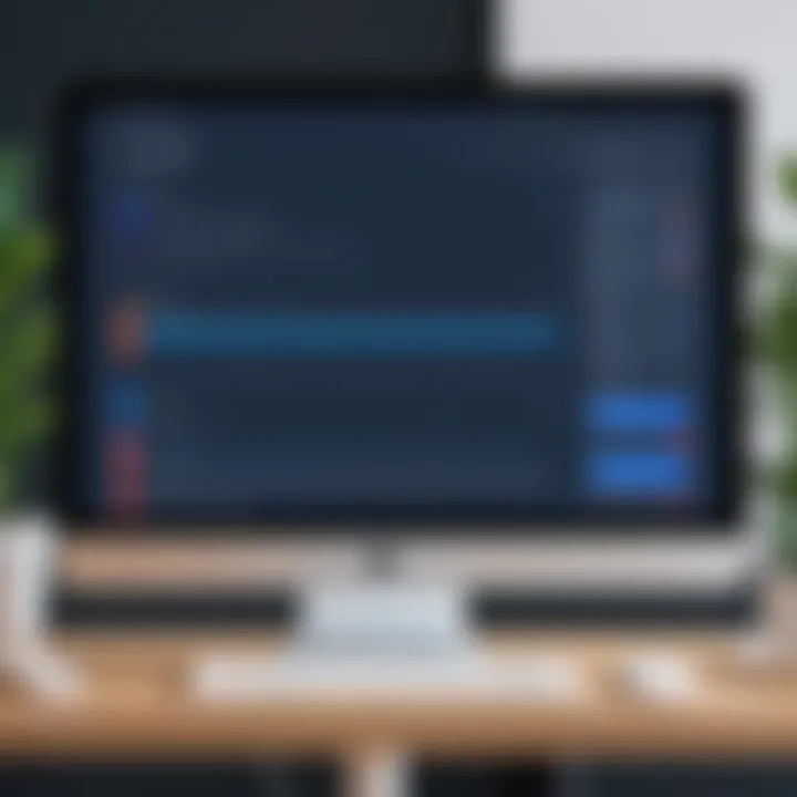 User-friendly interface of a page builder
