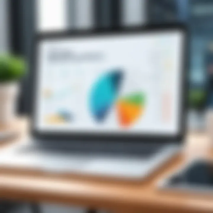 Graphical representation of customer satisfaction metrics