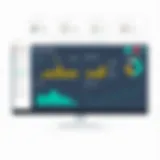 Interface of cash practice chiropractic software displaying patient records and analytics