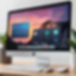 Overview of CleanMyMac interface showcasing its features