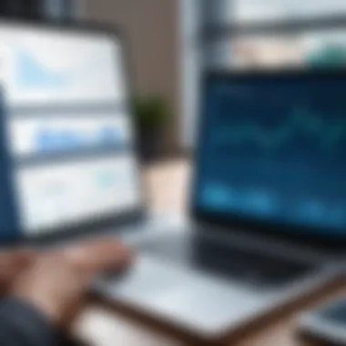 Logistics Analytics in Descartes Software Graphical representation of logistics and supply chain analytics