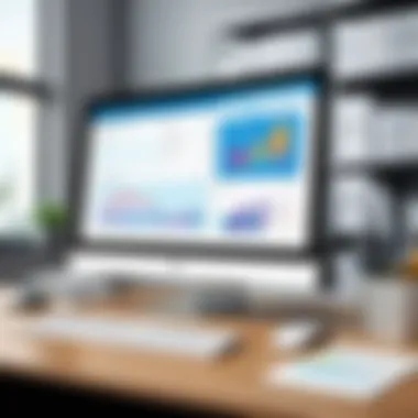 Innovative Features of Free Accounting Inventory Software A digital representation of accounting software interface showcasing inventory features