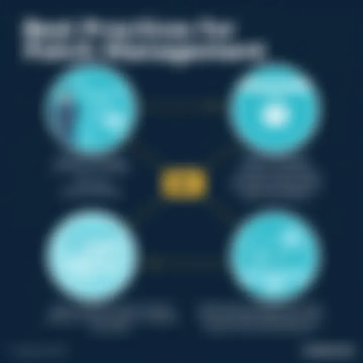 Best Practices for Patch Management Strategies Infographic detailing best practices for implementing patch management strategies