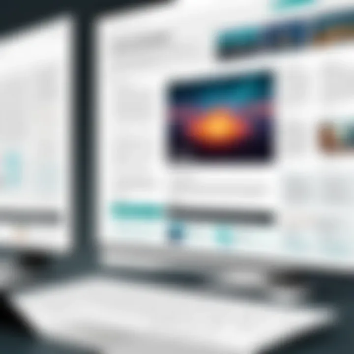 Visual storytelling examples using Genially slides