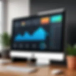 User interface of Hatchbuck CRM showcasing dashboard features
