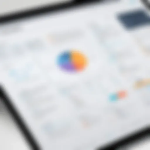 Lucidchart interface showcasing diagram creation tools