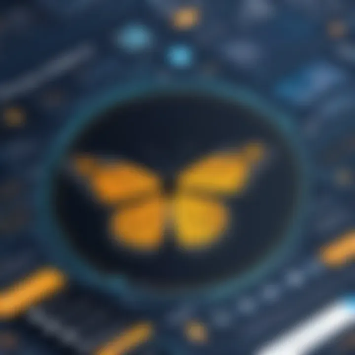 Infographic showing industry applications of Monarch data mining.