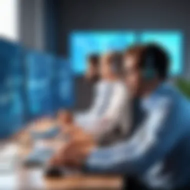 Graphical representation of business communication using conference calls