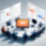 Visual depiction of free conference call technology