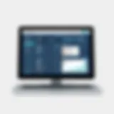 Interface of online accounting software displaying multiple company accounts