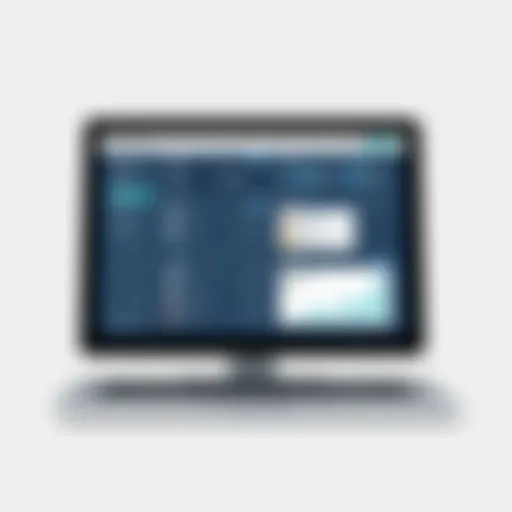 Interface of online accounting software displaying multiple company accounts