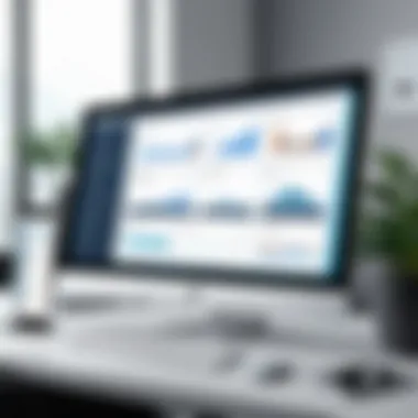 Graphical representation of sales analytics within PropertyBase CRM
