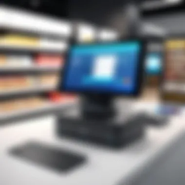 Revolutionizing Sales with Advanced POS Solutions An innovative point-of-sale system in action
