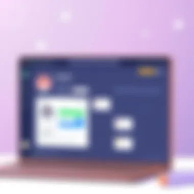 User interface of a popular project management software