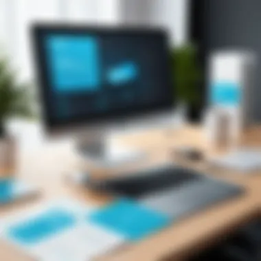 Aesthetic Branding Strategy An aesthetically pleasing branding strategy exemplified through visual elements.