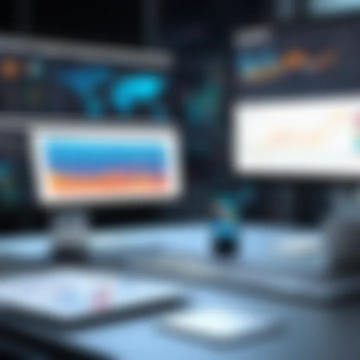 Data visualization techniques employed in BI dashboards