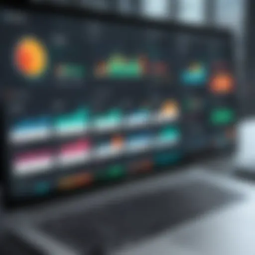 Interactive BI dashboard showcasing real-time data insights