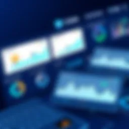 A modern CRM dashboard showcasing analytics and user engagement metrics