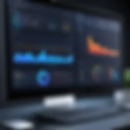 User interface of the Medallia platform showcasing analytics dashboard