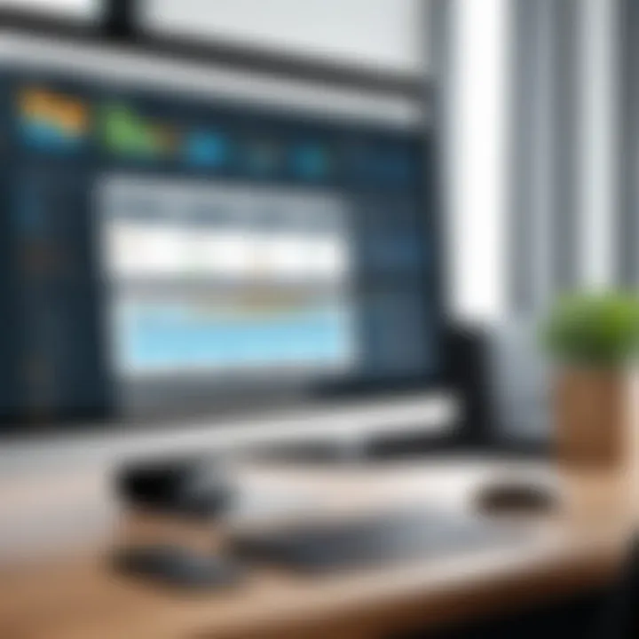 A digital dashboard showcasing the NetSuite quoting tool interface.