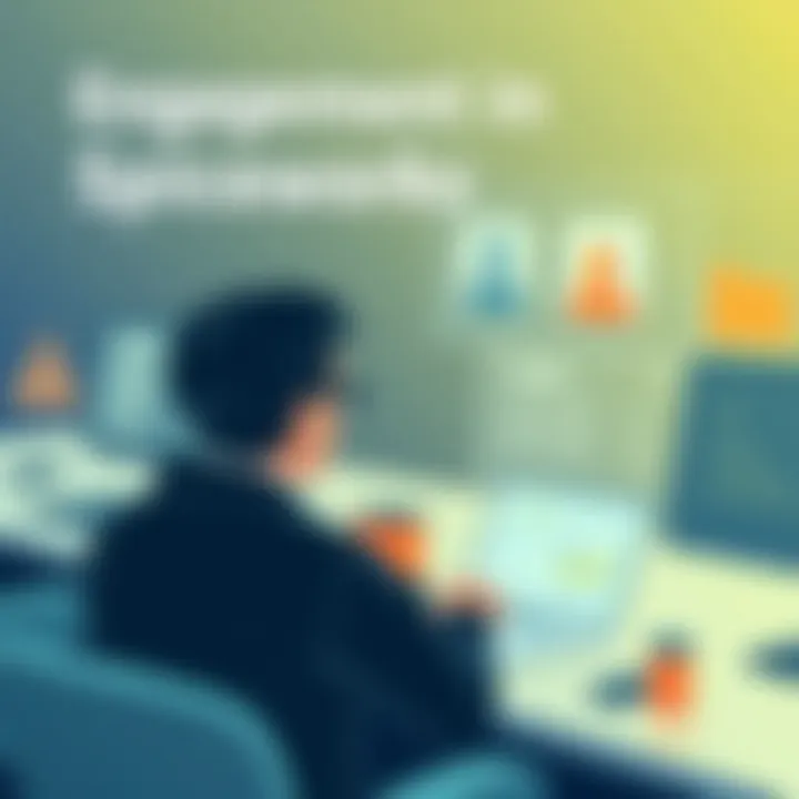 Engagement in Spiceworks Community Visual representation of Spiceworks user community engagement