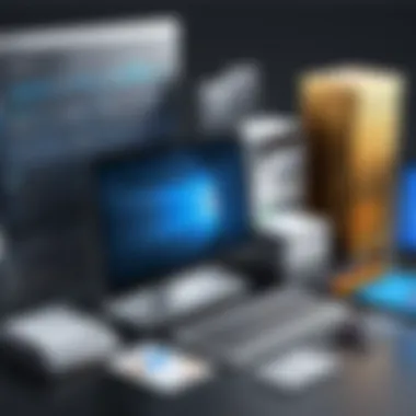 Industry Applications of Vanco Illustration of industry-specific applications of Vanco payment solutions
