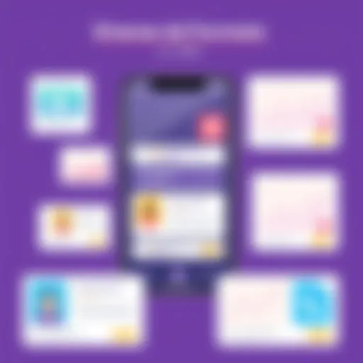 Diverse Ad Formats on Viber Viber advertising interface showcasing various ad formats