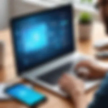 A visual representation of innovative fundraising strategies using technology