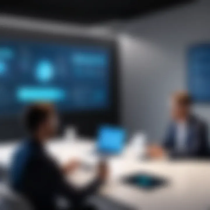 A visual representation of user experience in virtual meetings