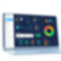 Dashboard interface of Zola Suite showcasing various management tools