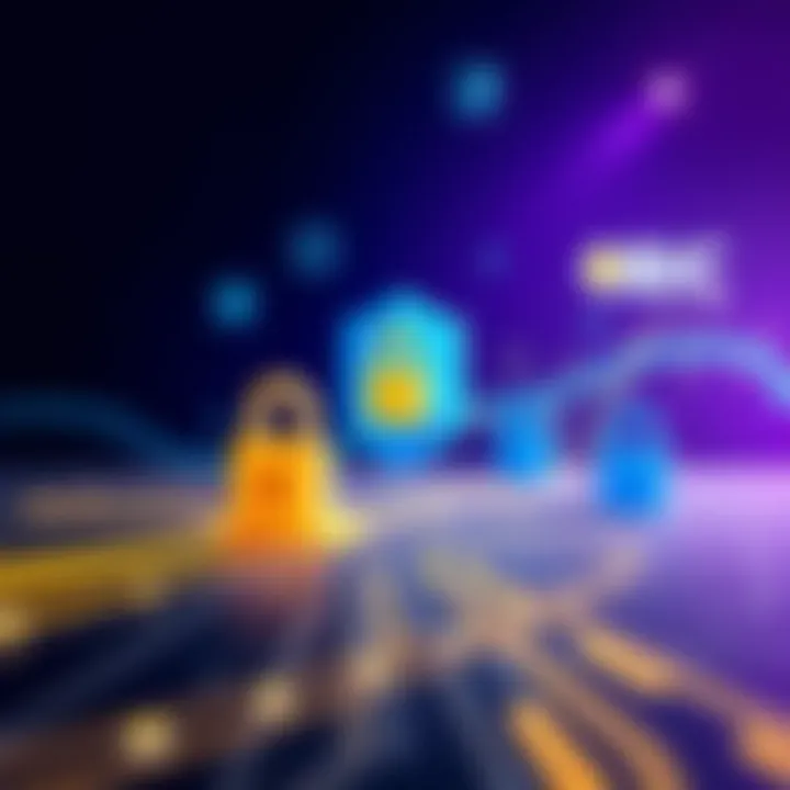 Secure File Transfer Protocols A visual representation of secure file transfer protocols and their significance.