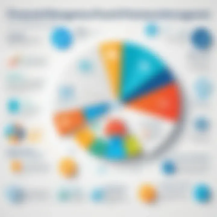 Infographic showcasing key components of financial management programs