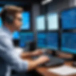 Website layout showcasing user-friendly navigation for freight dispatchers