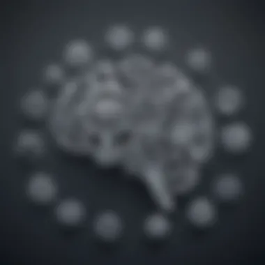 Strategic Career Decisions with Glassdoor Insights Brain with gears symbolizing strategic career decisions based on Glassdoor ratings