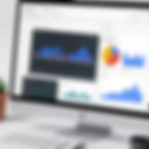 Dashboard showcasing advanced data visualization tools in Google Data Studio