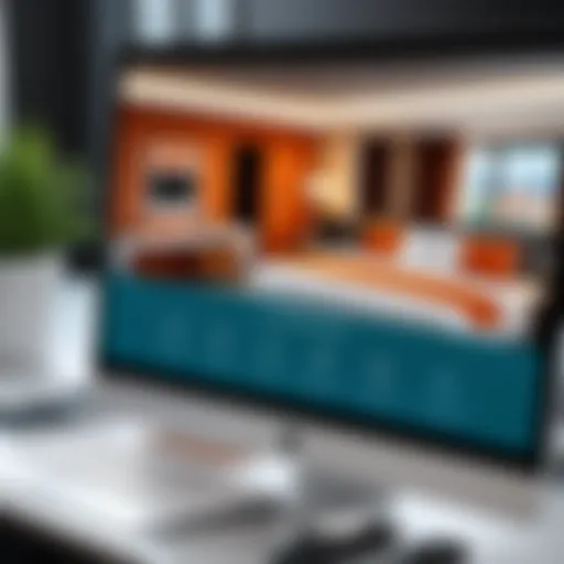 A modern hotel website showcasing stunning visuals and a user-friendly interface