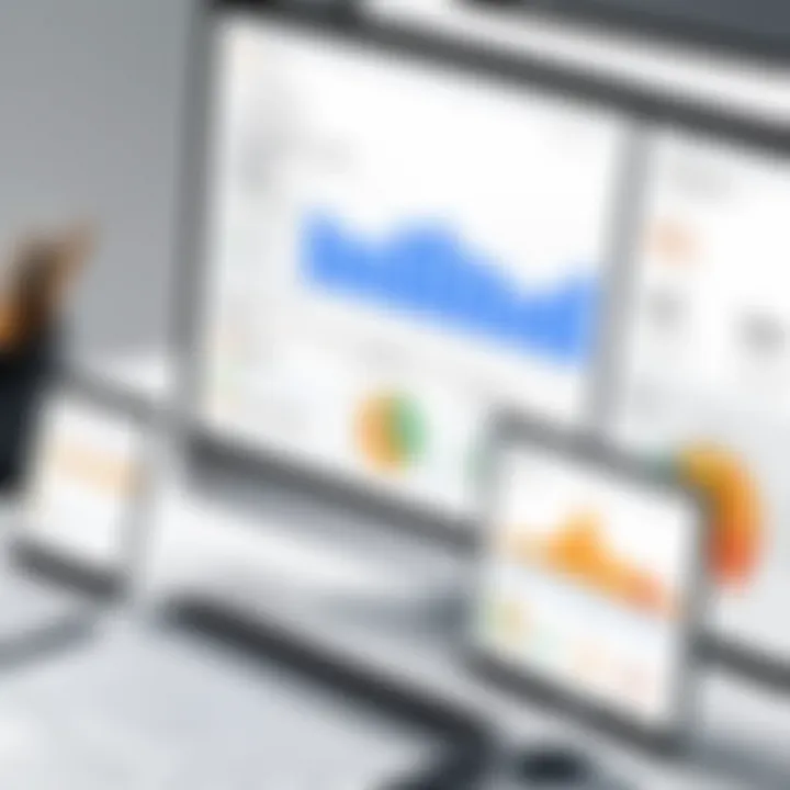 Screen capture of Google Analytics interface displaying Wix site metrics