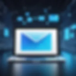 Conceptual representation of iterable email marketing