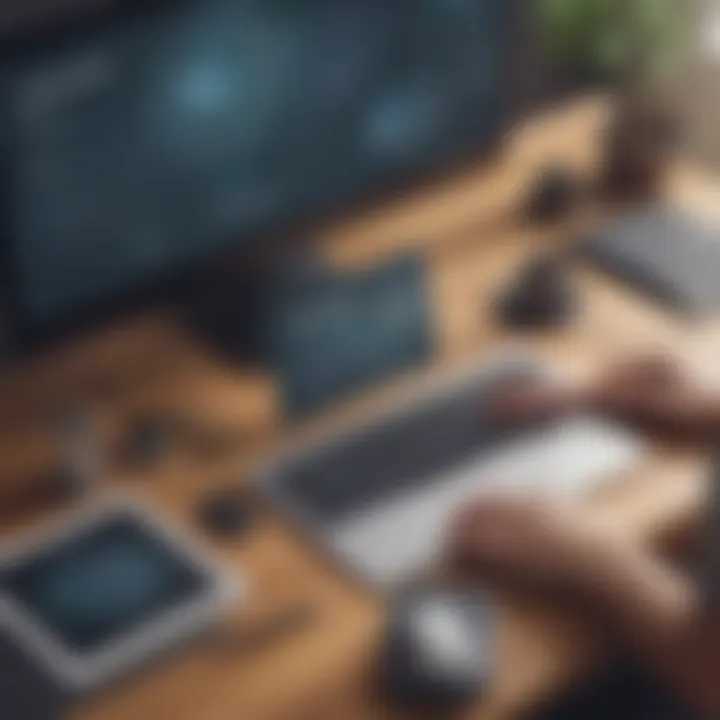 Illustration showcasing the enhanced security features of Jamf Pro SSO