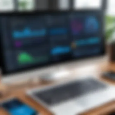 User interface of Kayako software showcasing its dashboard features