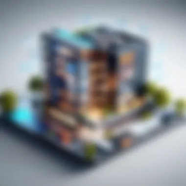 Innovative Software Solutions in Property Management High-tech property management software interface