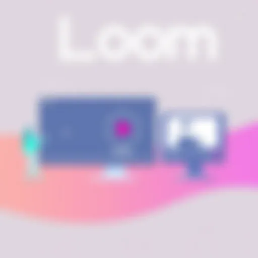 Overview of Loom video software interface