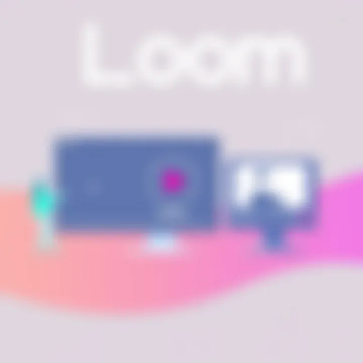 Overview of Loom video software interface