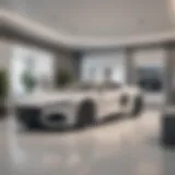 Luxury Car Showroom Interior