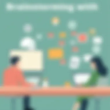 Brainstorming with MindMeister Creative brainstorming session facilitated by MindMeister