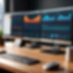 Dashboard view showcasing MyDesk's user interface