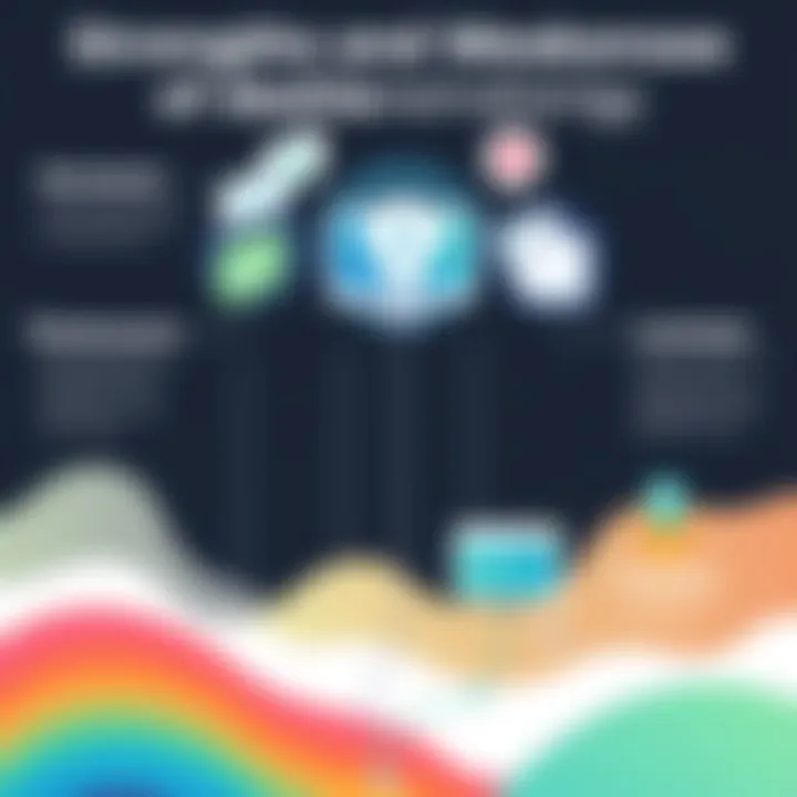 Infographic Illustrating Strengths and Weaknesses of Dashlane Infographic illustrating strengths and weaknesses of Dashlane