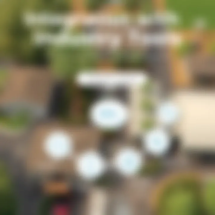 Integration with Industry Tools Diagram illustrating integration options with industry-specific tools for landscape businesses