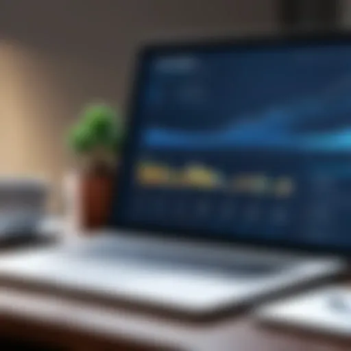 Graph illustrating the growth of mortgage origination software in the market