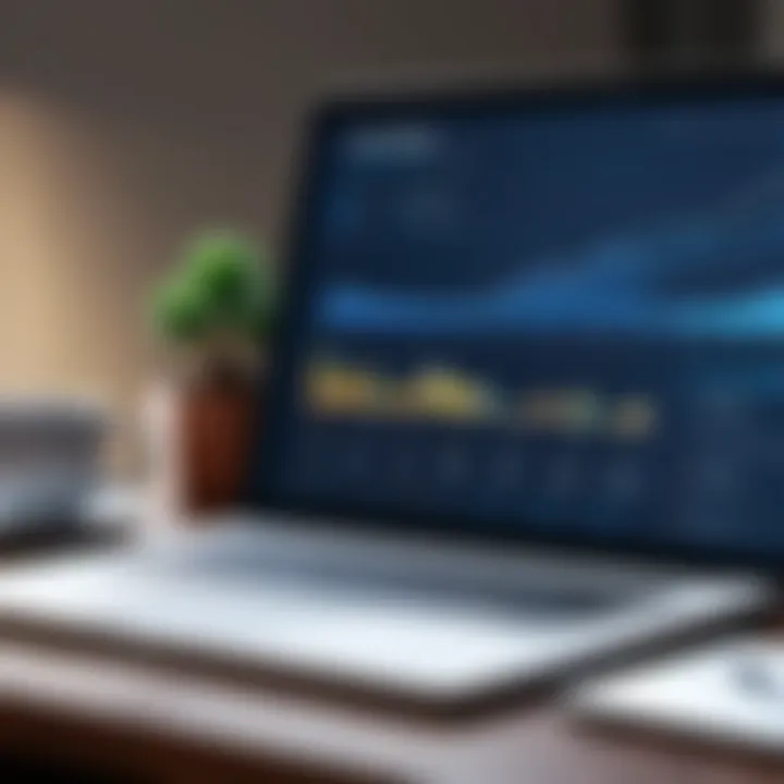 Graph illustrating the growth of mortgage origination software in the market